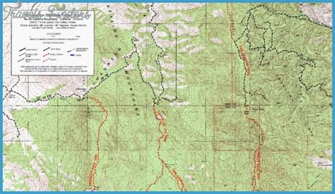 Mount Lemmon Hiking Map - TravelsFinders.Com