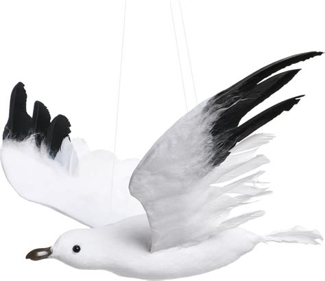 Jojofuny Home Decor Seagull Ornament 2 Pcs Hanging Art