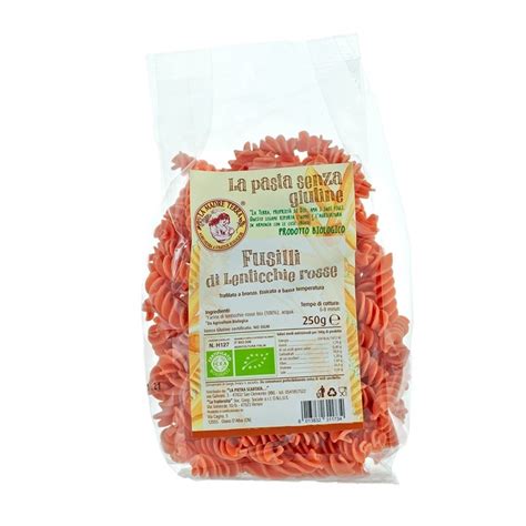 La Madre Terra Fusilli Di Lenticchie Rosse Foodu