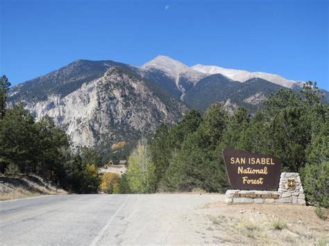 San Isabel National Forest Colorado National Lands