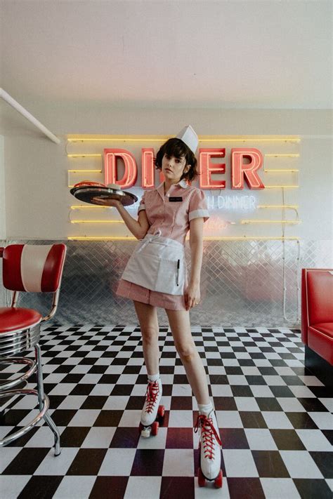 1950s Diner Shoot — Mango Street Drawing Reference Poses Figure