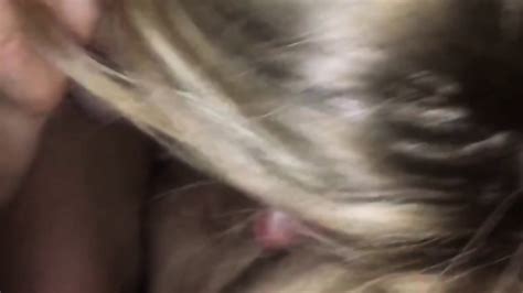Blonde Natural Giving Blow Job