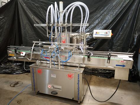 Automatic Eight Head Volumetric Filling Machine Bhagwati Pharma