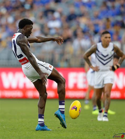 West Coast Vs Fremantle Round 3 2022 Optus Stadium Afana