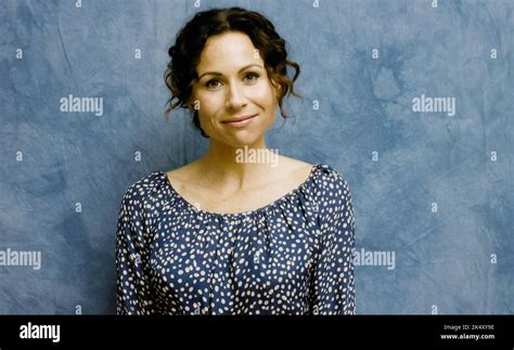Retro celebrity portraits - Minnie Driver, circa 2007. For Editorial
