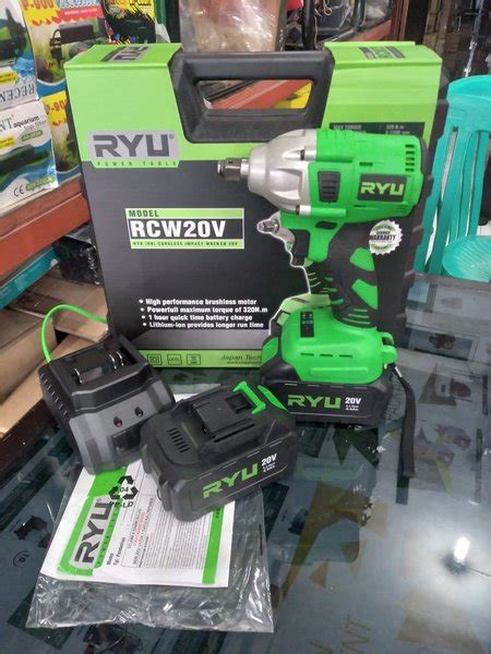 Jual Ryu Rcw 20v Bor Baterai Buka Baut Ban Cordless Impact Wrench Di Lapak Pratama Diesel