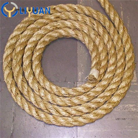 Hot Sale Natural 100 Manila Hemp Jute Sisal Rope Sisal Rope And