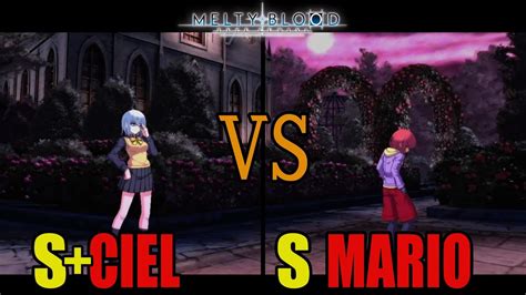 S Ciel Vs S Mariomelty Blood Type Lumina Youtube