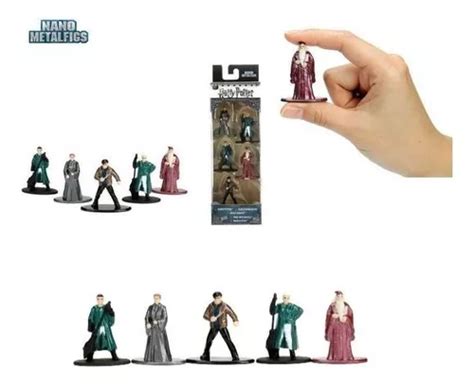 Kit 5 Bonecos Harry Potter Nano Metalfigs 4cm Dtc Parcelamento Sem