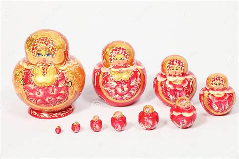 Nested dolls stock photo. Image of souvenir, nested, product - 10374628