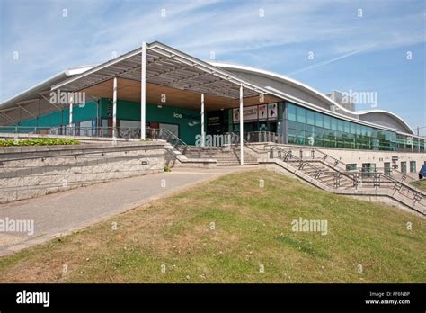 The main entrance for Ice Sheffield, Olympic designed Ice skating ...