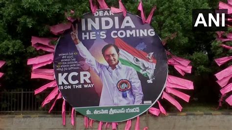 Telangana Cm Kcr Takes His Party National Trs Is Now Bharat Rashtra