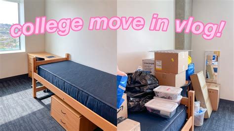 College Dorm Move In Vlog 2021 Youtube