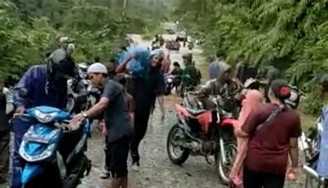 Jalan Putus Tak Kunjung Diperbaiki Warga Sikundo Keluhkan Tak Ada