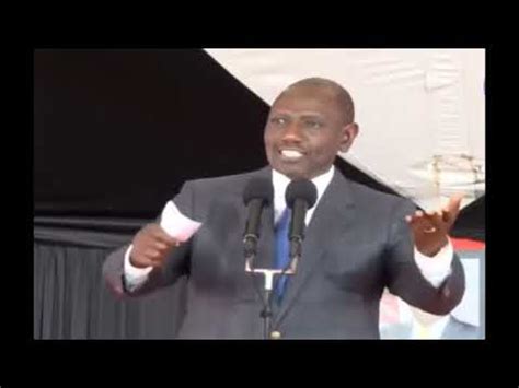 Roundi Hii Nikona Nyinyi President Ruto Gives Azimio La Umoja Warning