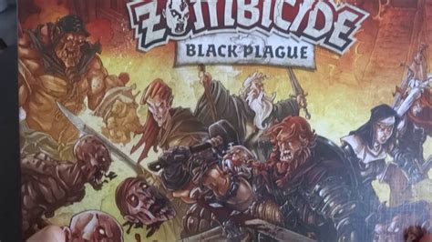 Zombicide Black Plague Vague 2 Unboxing 001 YouTube