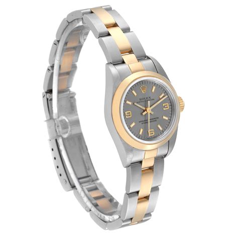 Rolex Oyster Perpetual Steel And Gold Two Tone Stock