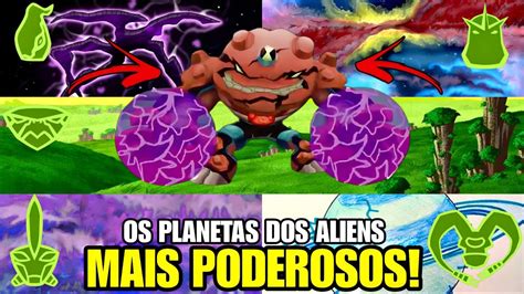 Os Planetas Dos Aliens Mais Poderosos De Ben Youtube