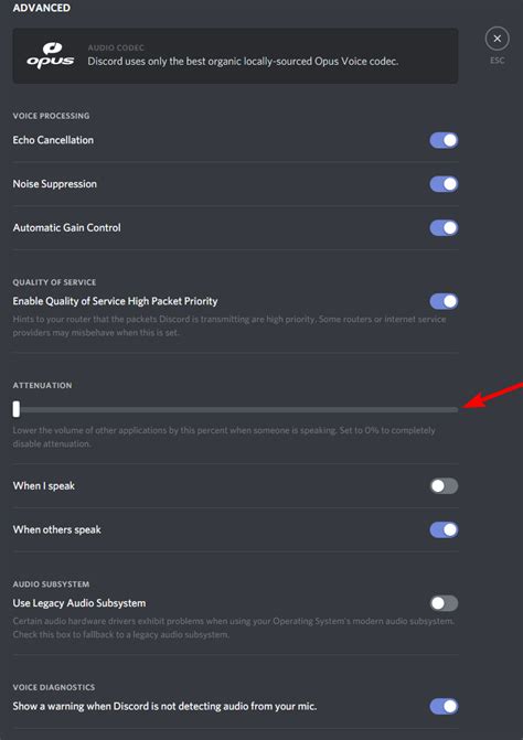 Wheres The Attenuation Slider On Discord Rdiscordapp