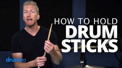 How To Hold Drumsticks Youtube