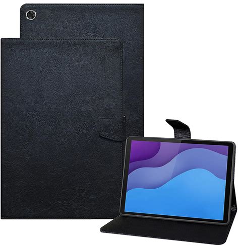 TGK Plain Design Leather Flip Stand Case Cover For Lenovo Tab M10 HD