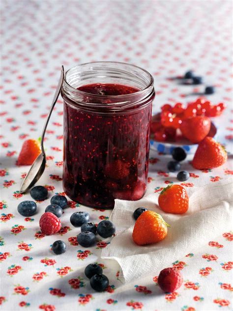 Con Ture De Fruits Rouges Recette Monsieur Cuisine Plus Confiture De