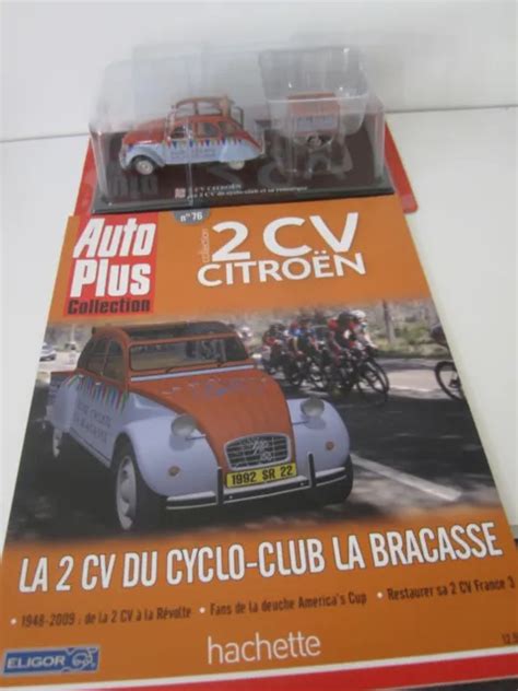 Eligor Norev Hachette Autoplus Citro N Cv Remorque Cyclo