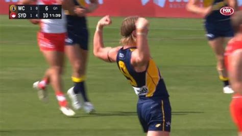 Afl Gather Round 2024 Sydney V West Coast Isaac Heeney Harley Reid