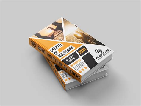 Book Cover Design With Free Mock Up Template Download On Behance