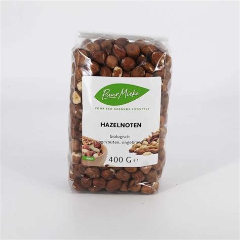 Hazelnoten Rauw 400g BIO Bol