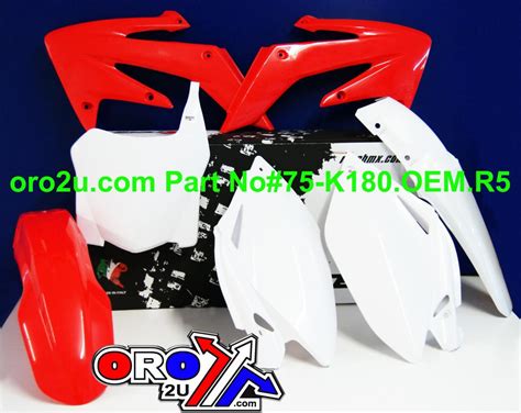 Honda Crf R Oem Plastics Set Mbx Graffix