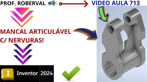 Aula Modelamento Do Mancal Articul Vel Nervuras E Furos No