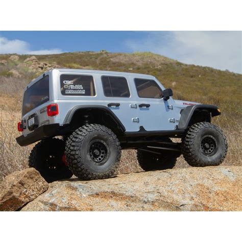 Axial 1 6 SCX6 Jeep JLU Wrangler 4WD Rock Crawler RTR Silver AXI05000