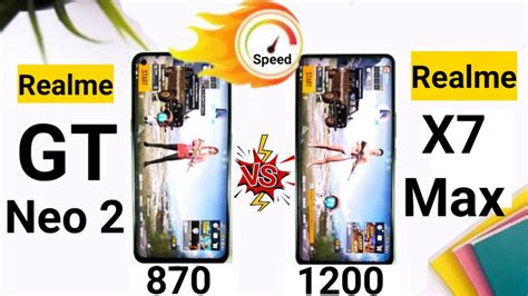 Realme X7 Max Vs Realme Gt Neo 2 Bgmi Speedtest Comparison High