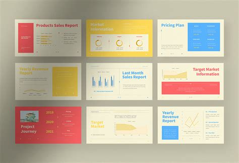 Colorful Infographic Statistics Ppt Design Templates Peterdraw Studio