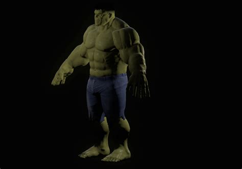 Hulk 3D model - TurboSquid 1289217