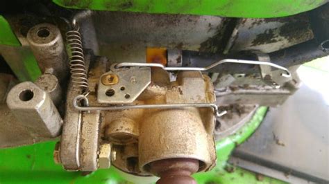 Lawn Mower Carb Linkage Adjustment