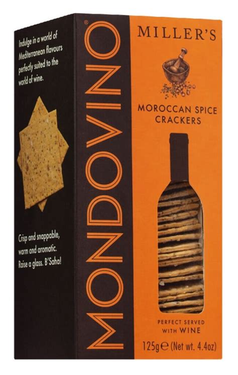 Mondovino Crackers Moroccan Spice Crackers With Moroccan Spices