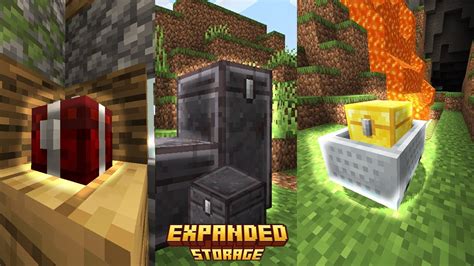 Los Nuevos Cofres De Minecraft Expanded Storage Minecraft Mods