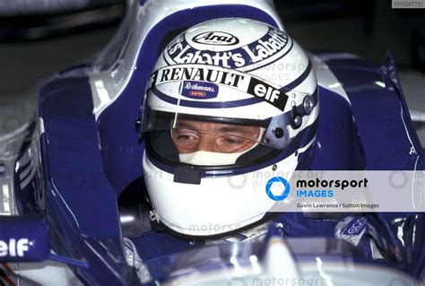 Riccardo Patrese ITA Has His First Test In A Formula One Car For 3