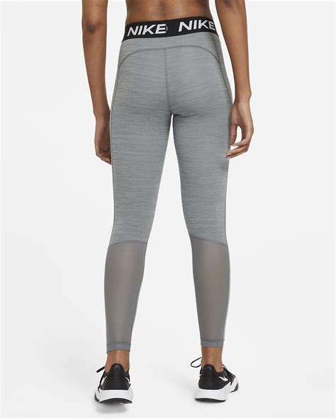 Nike Pro Womens Mid Rise Mesh Panelled Leggings Nike Ca