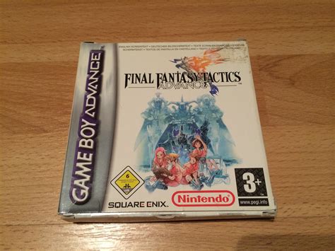 Final Fantasy Tactics Advance Gameboy Advance Euro Ffmuseum