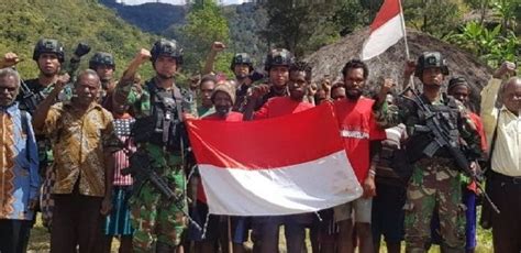 KKB Makin Habis 26 Anggotanya Kembali Ke NKRI Senjata Dan Amunisi