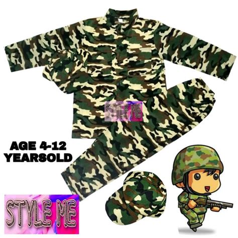 Military Soldier Army Cosplay Roleplay Birthday Party Or Any Special