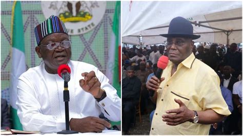 Why Benue People Will Not Vote For Atiku Ortom Reveals Tells PDP