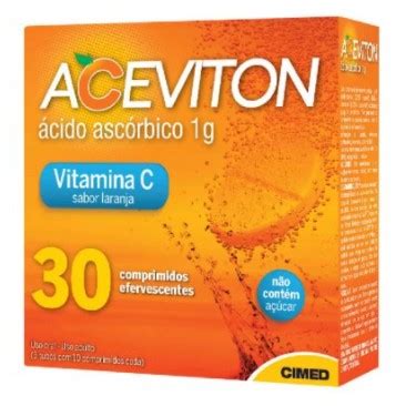 Aceviton Vitamina Cimed C G Cpr Efervescentes Original Shopee