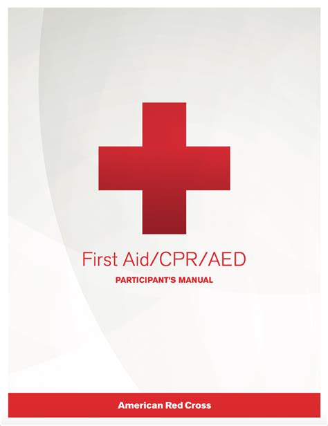 American Red Cross Adult and Pediatric First Aid, CPR/AED Classroom ...