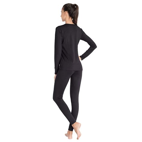 Thermal Underwear For Women Long Johns Set Fleece Lined Ultra Soft Bsa Soar