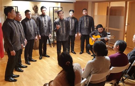 DFA Philippines On Twitter Male Ensemble Performs At The Philippine