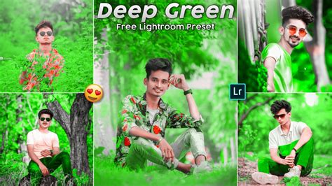 Deep Moody Green Preset Lightroom Mobile Pabitra Editography